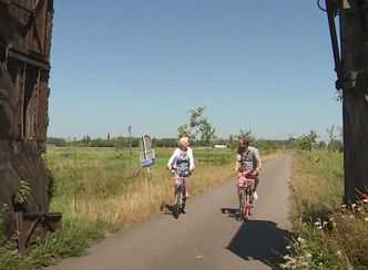 Op bezoek bij Landgoed Rorik tijdens fietsen jubileumroute op NH TV