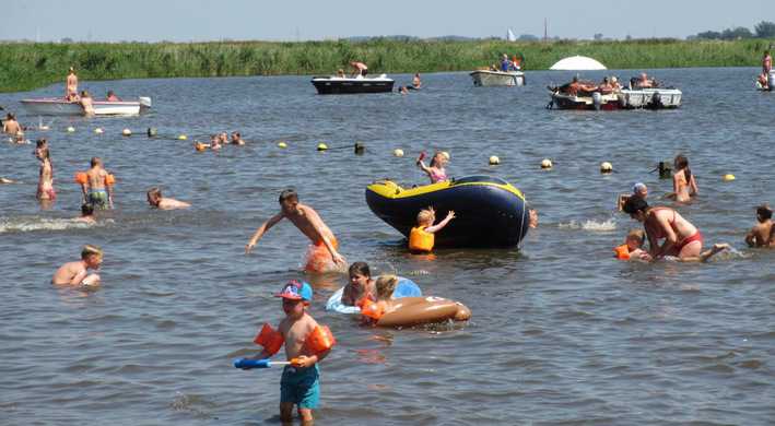 Zwemplek Dorregeest kinderen in water