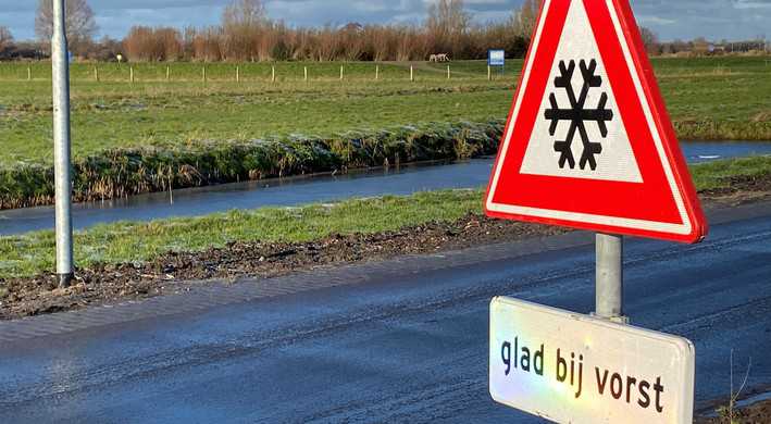 bord en onderbord - glad bij vorst Zwaansmeer