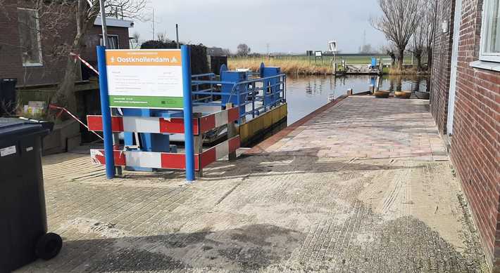 pontje Oostknollendam gereed 2025