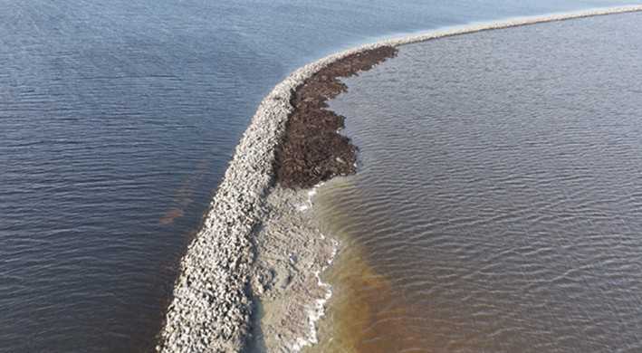 Aanleg dam Saskerlei 20260203