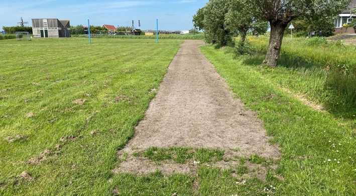 bloemstrook gefreesd